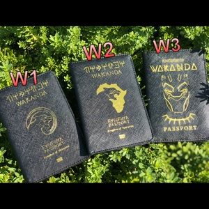 Black Panther Wakanda Passport Cover